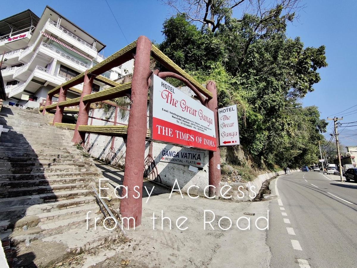 Hotel The Great Ganga Rishīkesh Buitenkant foto